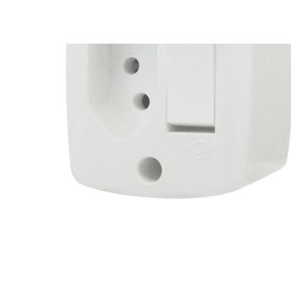 Imagem de Interruptor Externo Ilumi Retangular Branco 1 Simples+Tomada 10A 16544Pct - Kit C/10
