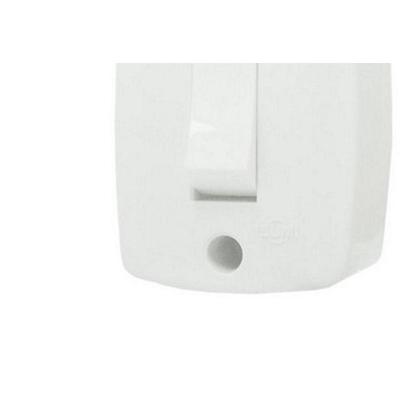 Imagem de Interruptor Externo Ilumi Retangular Branco 16553 ./ Kit Com 10 Peças