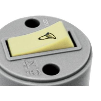 Imagem de Interruptor Externo Perlex ''X'' Redondo 1 Campainha 1085