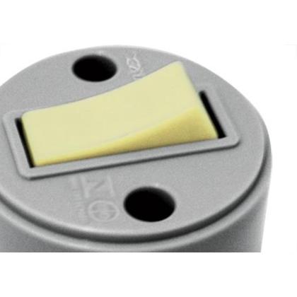 Imagem de Interruptor Externo Perlex ''X'' Redondo 1 Simples 1080