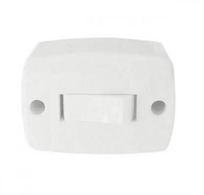 Imagem de Interruptor Externo Retangular Branco 250V/6A 16553 ILUMI