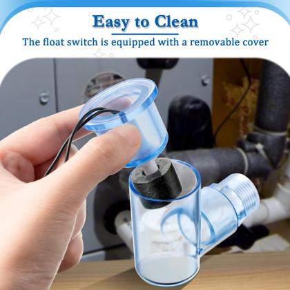 Imagem de Interruptor flutuante Feekoon SS2 com adaptador de 3/4 de polegada e fio de 1,8 m