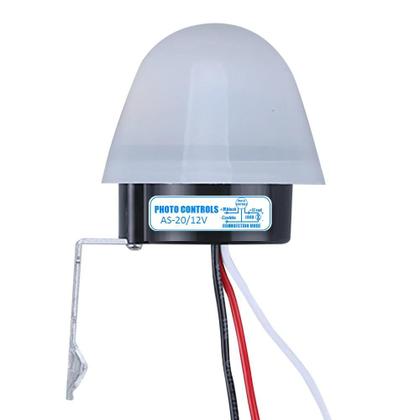 Imagem de Interruptor Fotocélula Automático À Prova d'Água 10A DC 12V AC 110V 220V Sensor De Luz LED