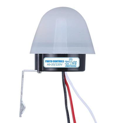 Imagem de Interruptor Fotocélula Automático À Prova d'Água 10A DC 12V AC 110V 220V Sensor De Luz LED