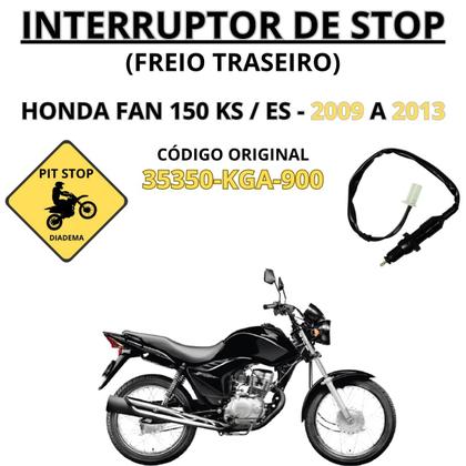 Imagem de Interruptor Freio Traseiro Honda CG Titan 150 - 2004 a 2013