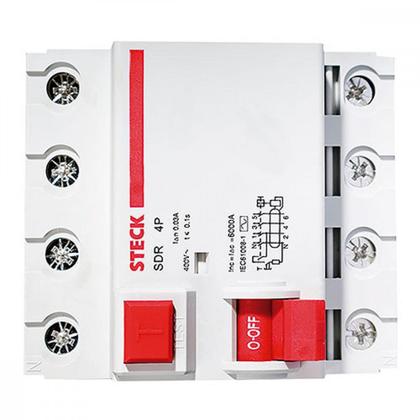 Imagem de Interruptor Fuga Steck A364 100A 4P 30Ma