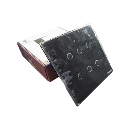 Imagem de Interruptor Intel. Touch 4X4 6 Botões Ekaza  Wifi+BLE+RF433