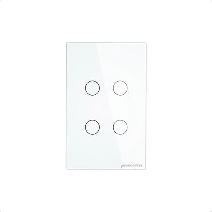 Imagem de Interruptor Intel Wi-Fi Novadigital 4 Botões Lite-S - Preto
