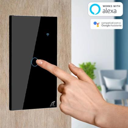 Imagem de Interruptor Inteligente 1 Botão - Alexa, Google E Siri