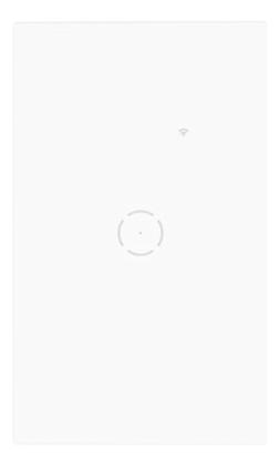 Imagem de Interruptor Inteligente 1 Botão Touch Wi-fi App Alexa Vidro