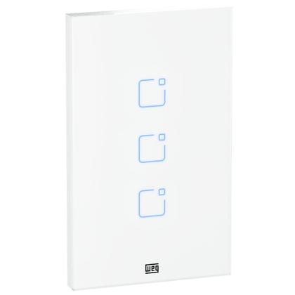 Imagem de Interruptor Inteligente 3 Botões Weg Home Branco