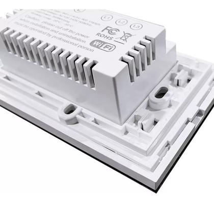 Imagem de Interruptor Inteligente Com Wifi 2 Botões Touch Branco 4x2