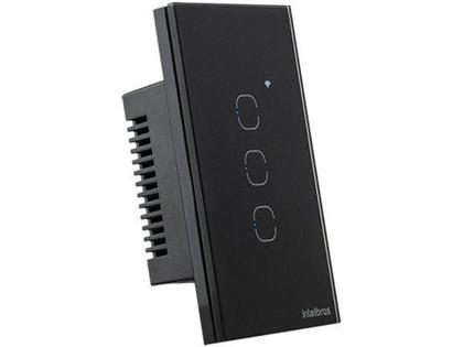 Imagem de Interruptor Inteligente de Iluminação EWS 1003 - Touch Smart Intelbras Wi-Fi compatível com Alexa