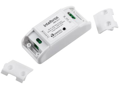 Imagem de Interruptor Inteligente de Tomada EWS 201 E  - Intelbras Wi-Fi compatível com Alexa 1 Botão
