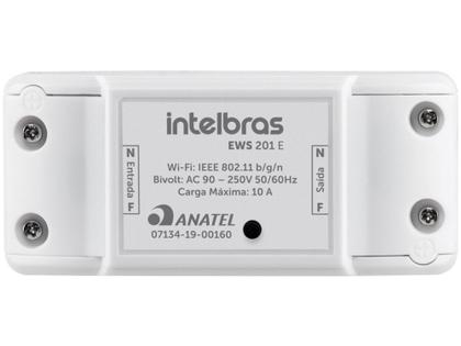 Imagem de Interruptor Inteligente de Tomada EWS 201 E  - Intelbras Wi-Fi compatível com Alexa 1 Botão