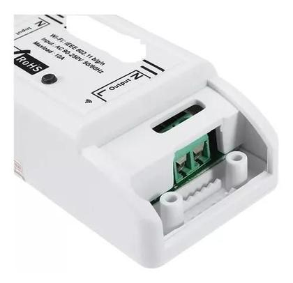 Imagem de Interruptor inteligente de tomada wi-fi compatível com alexa e google