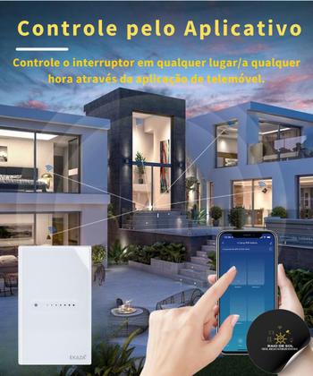 Imagem de Interruptor Inteligente Dimmer Touch  1 Canal Wi-Fi  Ekaza