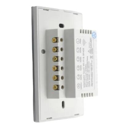 Imagem de Interruptor inteligente Lite 4 botões touch Wi-Fi branco Novadigital (4x2) LITE-WS4-W