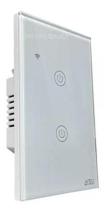 Imagem de Interruptor inteligente luz 2 botões touch
