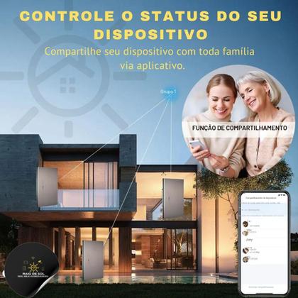 Imagem de Interruptor Inteligente Mercúrio 1 Tecla Física Zigbee