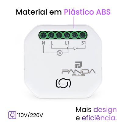 Imagem de Interruptor Inteligente Mini Módulo Relé Wifi 1 ou 2 Canais 10A Alexa Google Tuya SmartLife Bivolt 2300W Automação