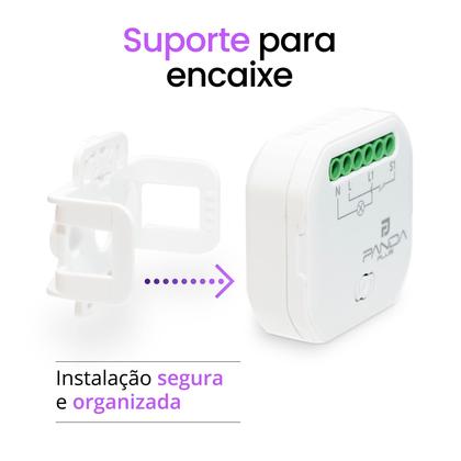 Imagem de Interruptor Inteligente Mini Módulo Relé Wifi 1 ou 2 Canais 10A Alexa Google Tuya SmartLife Bivolt 2300W Automação