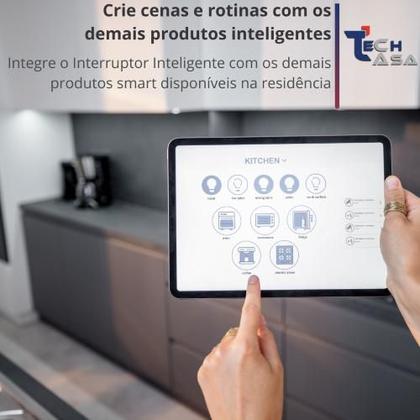 Imagem de Interruptor Inteligente Módulo de embutir Wifi 3 Canais Mini