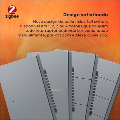 Imagem de Interruptor Inteligente Novadigital 1 Tecla Física Zigbee
