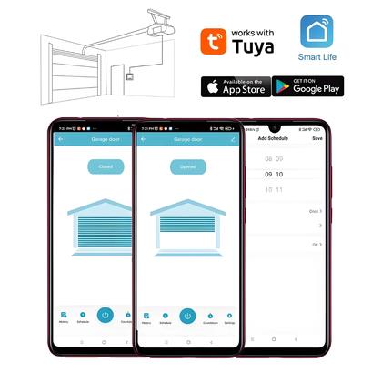 Imagem de Interruptor Inteligente Para Abertura De Porta De Garagem WiFi, Controle Pelo App Tuya, Alexa E