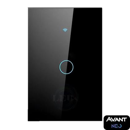 Imagem de Interruptor Inteligente Preto Wifi Touch Avant Neo Bivolt