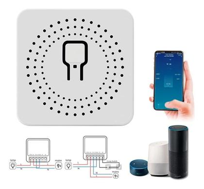 Imagem de Interruptor Inteligente Relé Wifi Novadigital 1 Canal 16A Mi