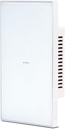 Imagem de Interruptor Inteligente Soft Touch Vênus 1 Botão BRANCO Alexa Google Ekaza - EKTL-T407-1W