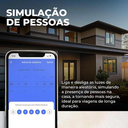 Imagem de Interruptor Inteligente Soft Touch Vênus 3 Botões BRANCO Alexa Google Ekaza - EKTL-T407-3W