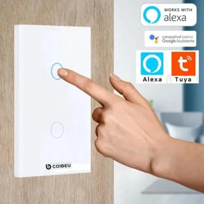 Imagem de Interruptor Inteligente Tomada 2 Botões Wifi Smart Automação