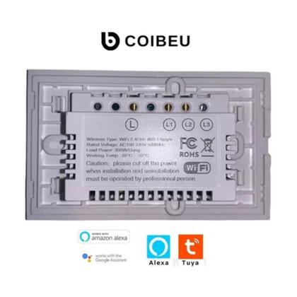 Imagem de Interruptor Inteligente Tomada 2 Botões Wifi Smart Automação