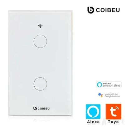 Imagem de Interruptor Inteligente Tomada 2 Botões Wifi Smart Automação