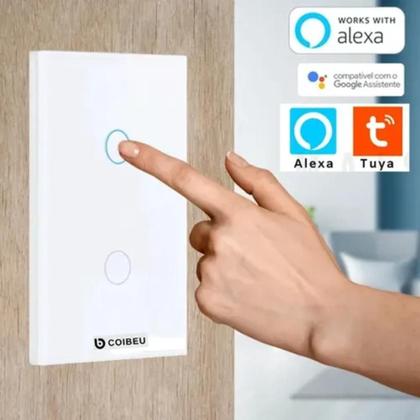 Imagem de Interruptor Inteligente Tomada 2 Botões Wifi Smart Automação