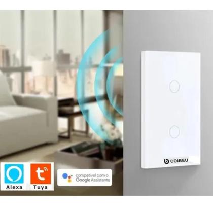 Imagem de Interruptor Inteligente Tomada 2 Botões Wifi Smart Automação