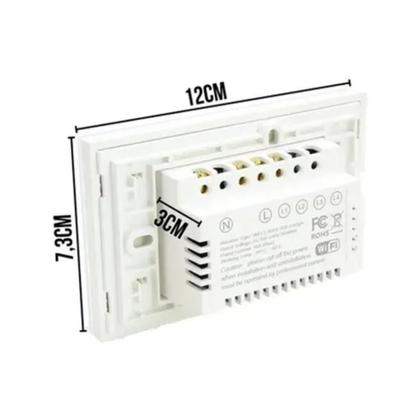 Imagem de Interruptor Inteligente Tomada 2 Botões Wifi Smart Automação