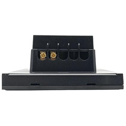 Imagem de Interruptor Inteligente Topázio Zigbee Novadigital 1 Tecla Botão Full Switch Tuya Smart Life Alexa Google Bivolt Preto