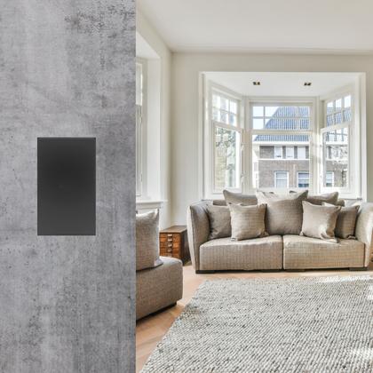 Imagem de Interruptor Inteligente Topázio Zigbee Novadigital 1 Tecla Botão Full Switch Tuya Smart Life Alexa Google Bivolt Preto