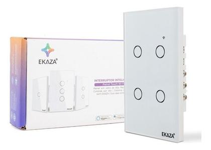 Imagem de Interruptor Inteligente Touch 4 Teclas Original Wi-fi Alexa