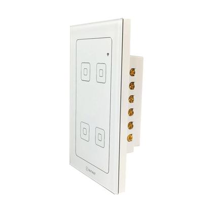 Imagem de Interruptor Inteligente Touch 4 Teclas Wi-Fi - Alexa Celular