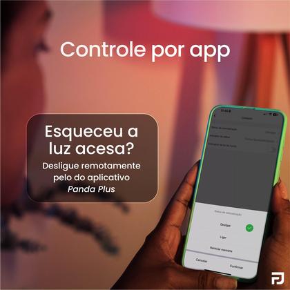 Imagem de Interruptor Inteligente Touch 6 Botões 4x4 Alexa Google Wifi Smartlife Tuya Panda Plus Controle de Voz Bivolt Automação