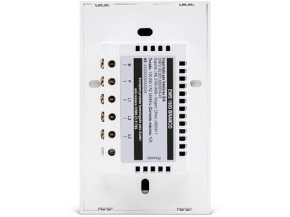 Imagem de Interruptor Inteligente Touch Wi-Fi 3 Teclas EWS 1003 Branco Intelbras