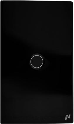 Imagem de Interruptor Inteligente Touch Zigbee 1 Botão NovaDigital Business Compatível Alexa e Google Assistente Preto
