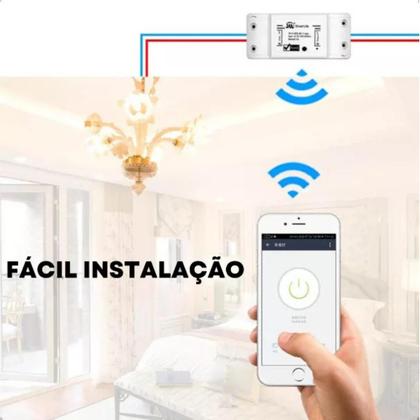 Imagem de Interruptor Inteligente WI-FI Alexa Google Tomada Digital