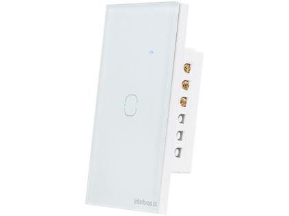 Imagem de Interruptor Inteligente Wi-fi Wireless 1 Botão Branco Intelbras