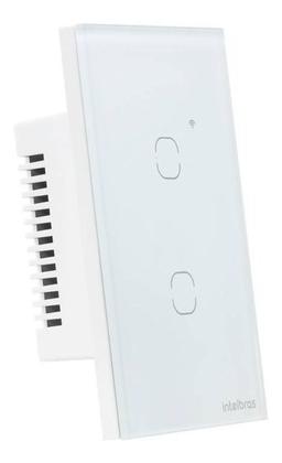 Imagem de Interruptor Inteligente Wi-fi Wireless 2 Botões Intelbras
