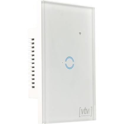 Imagem de Interruptor Inteligente Wifi Com 1 Botão Touch Alexa google